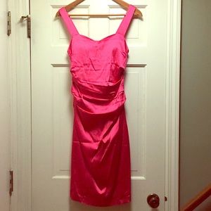 Brand New! Sleeveless Side Tucked Dress!